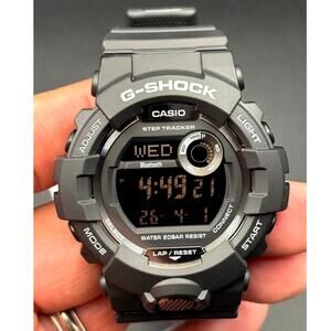 Casio G-Shock Move GBD800-1B Bluetooth Step Tracker World Time Men's Watch NIBWT